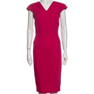 Pristine ROLAND MOURET shift sheath dress markle!